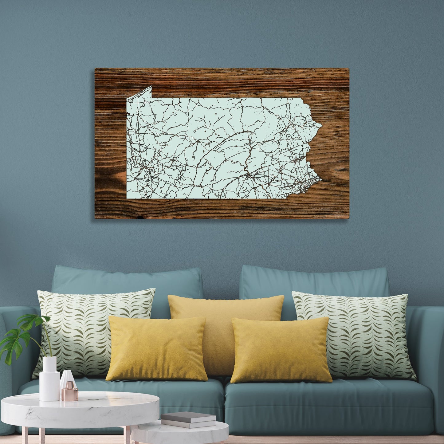 Pennsylvania Isolated Map