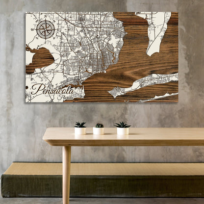 Pensacola, Florida Street Map