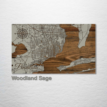 Pensacola, Florida Street Map