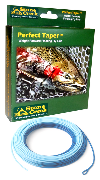 Perfect Taper™ - Sky - Two Color Floating Fly Line