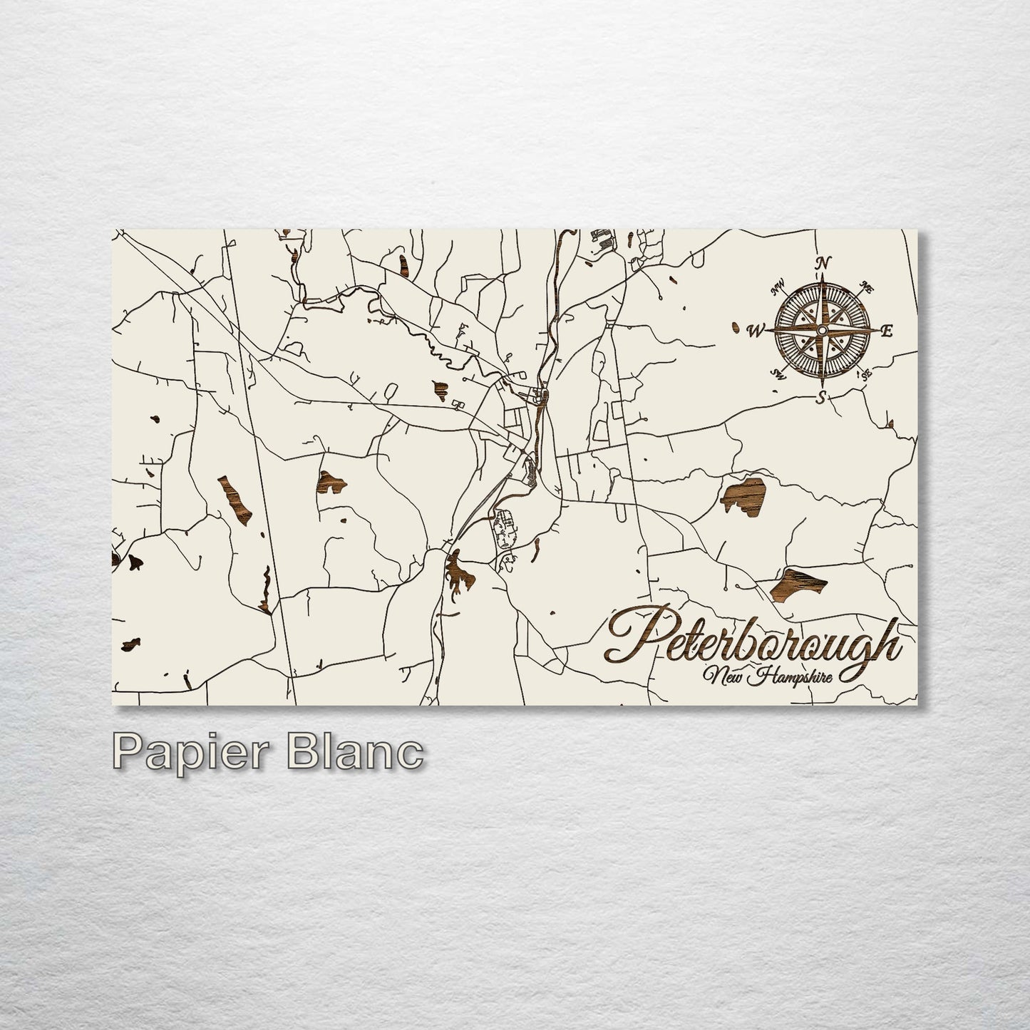 Peterborough, New Hampshire Street Map