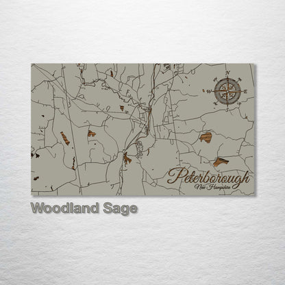 Peterborough, New Hampshire Street Map