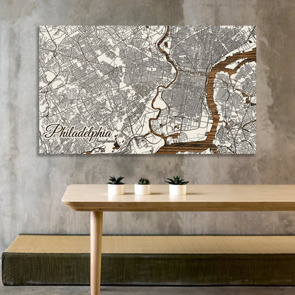 Philadelphia, Pennsylvania Street Map