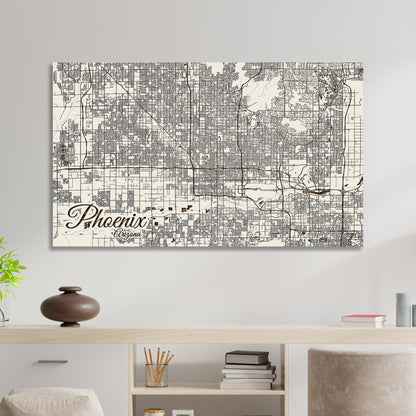 Phoenix, Arizona Street Map