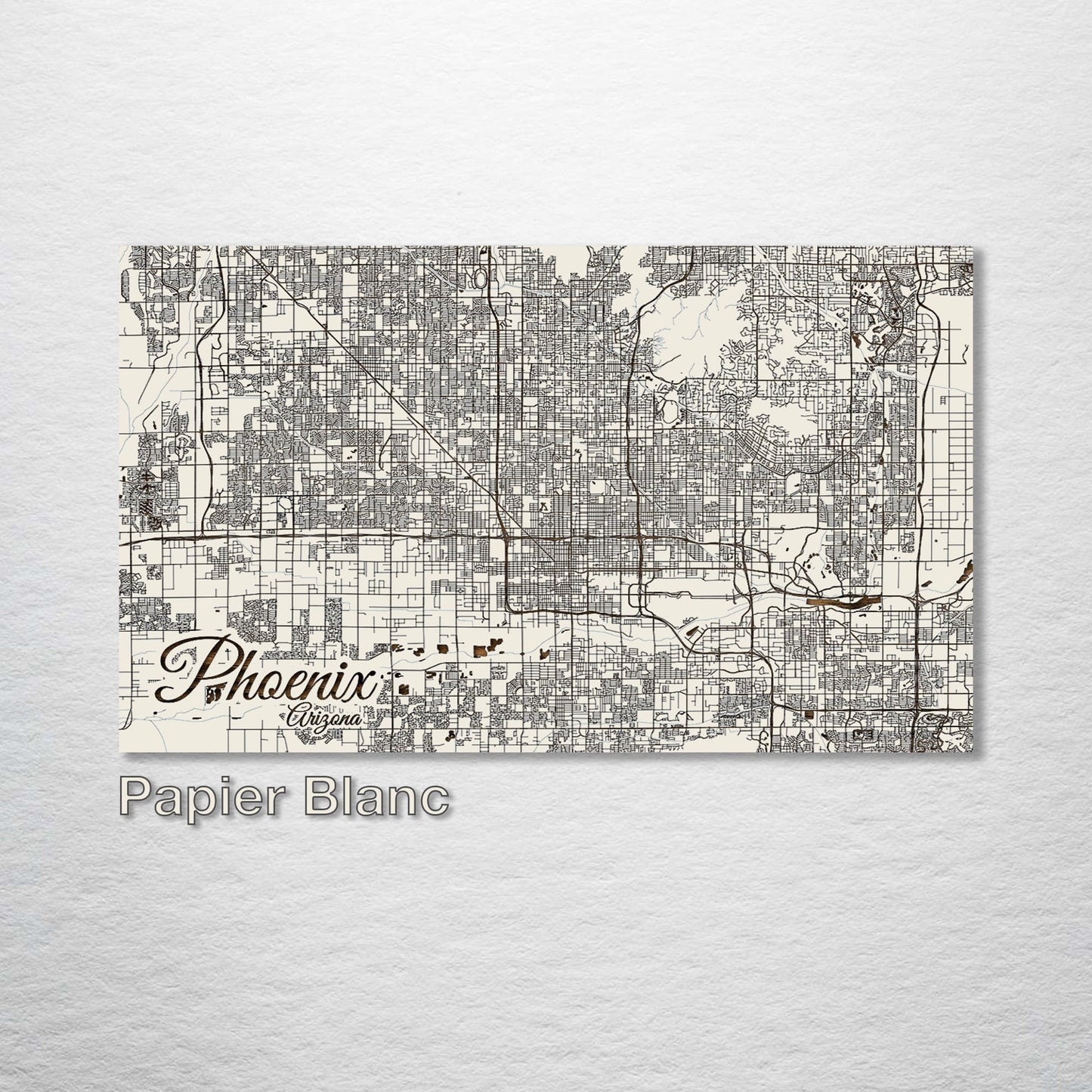 Phoenix, Arizona Street Map