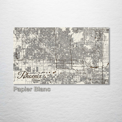 Phoenix, Arizona Street Map