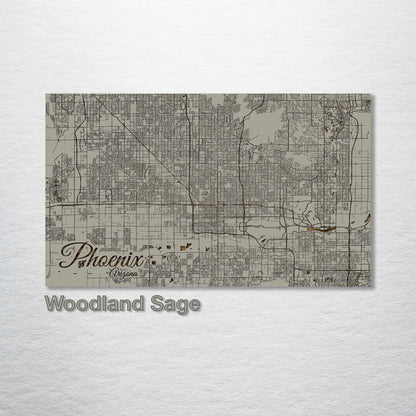 Phoenix, Arizona Street Map