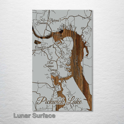 Pickwick Lake, Tennessee Street Map