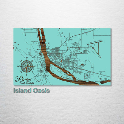 Pierre, South Dakota Street Map