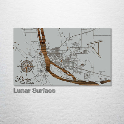 Pierre, South Dakota Street Map