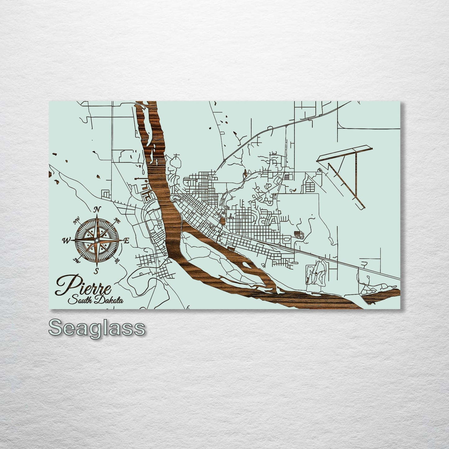 Pierre, South Dakota Street Map