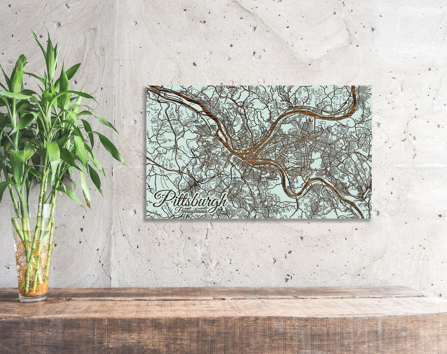 Pittsburgh, Pennsylvania Street Map