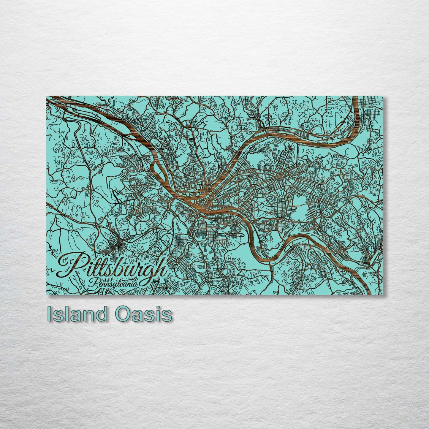 Pittsburgh, Pennsylvania Street Map