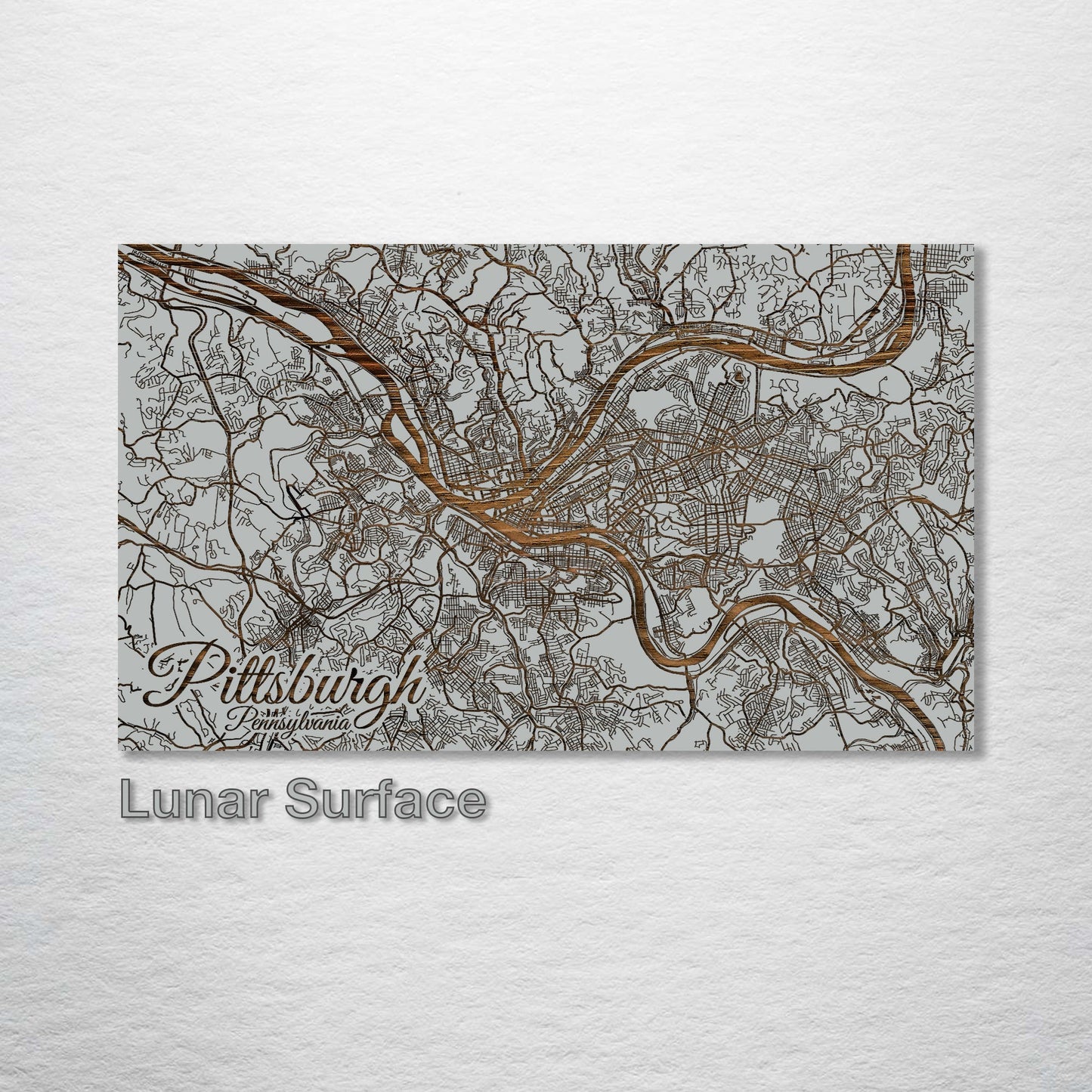 Pittsburgh, Pennsylvania Street Map