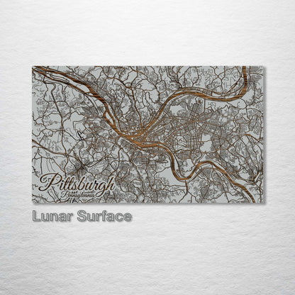 Pittsburgh, Pennsylvania Street Map