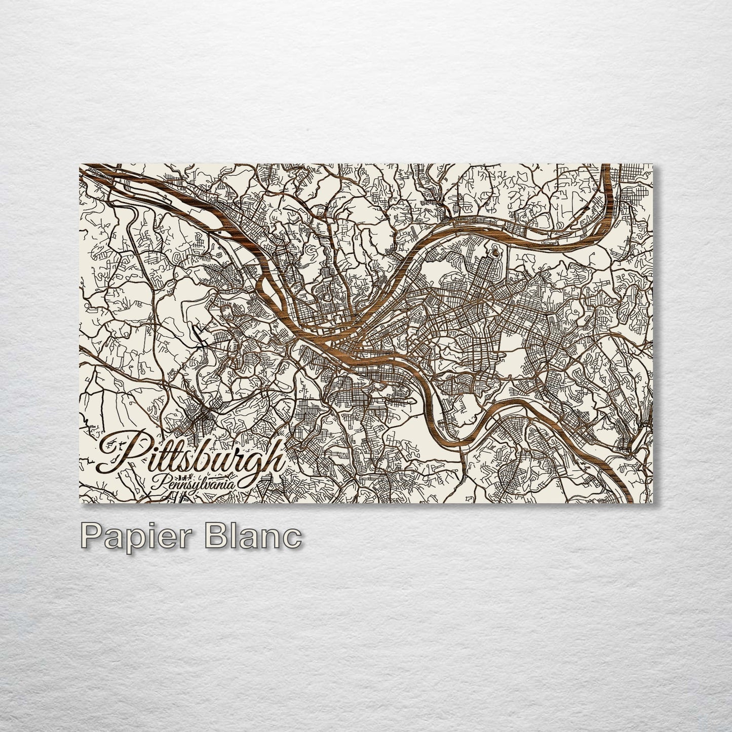 Pittsburgh, Pennsylvania Street Map