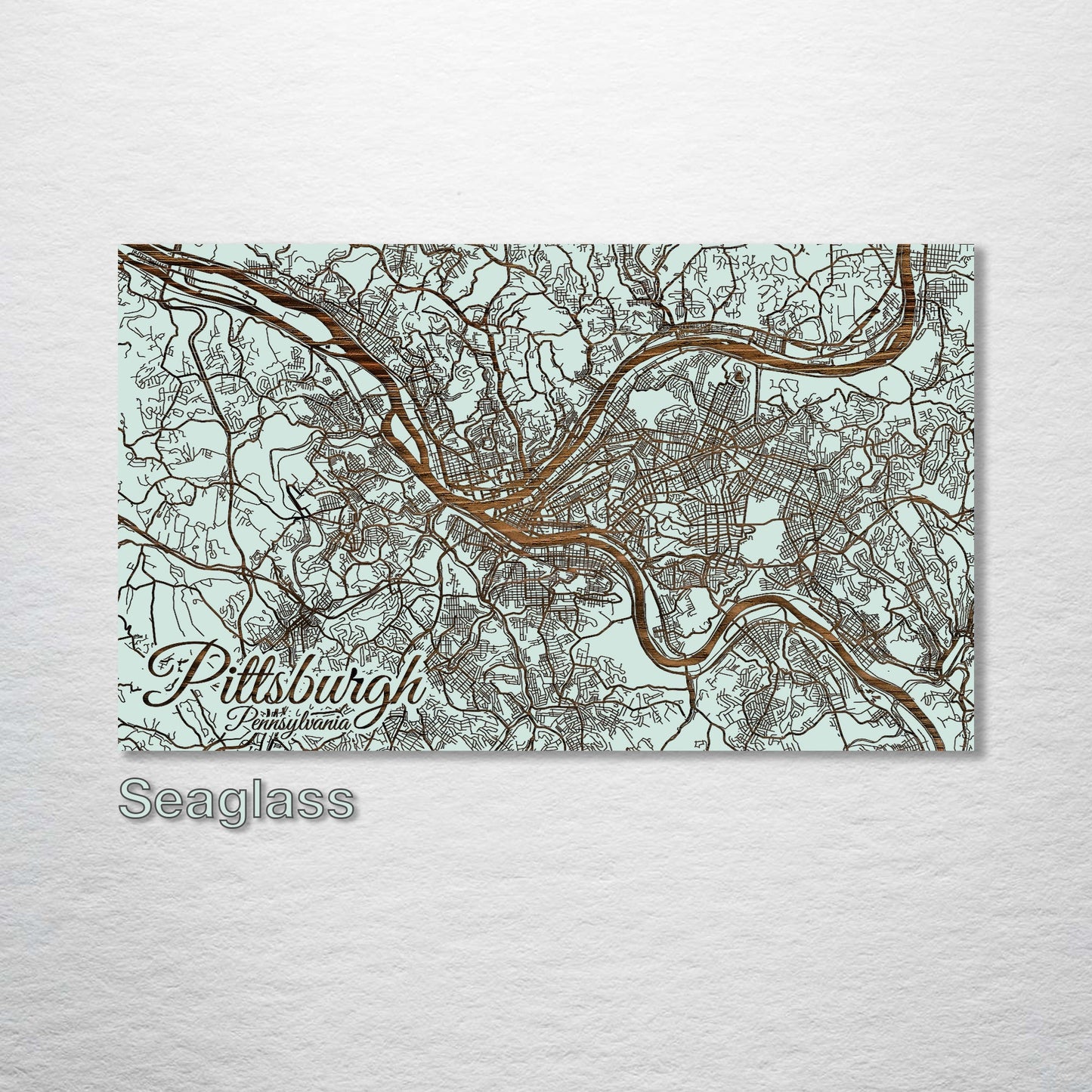 Pittsburgh, Pennsylvania Street Map