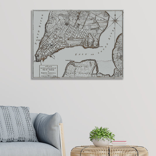 Plan of the City of New York 1776