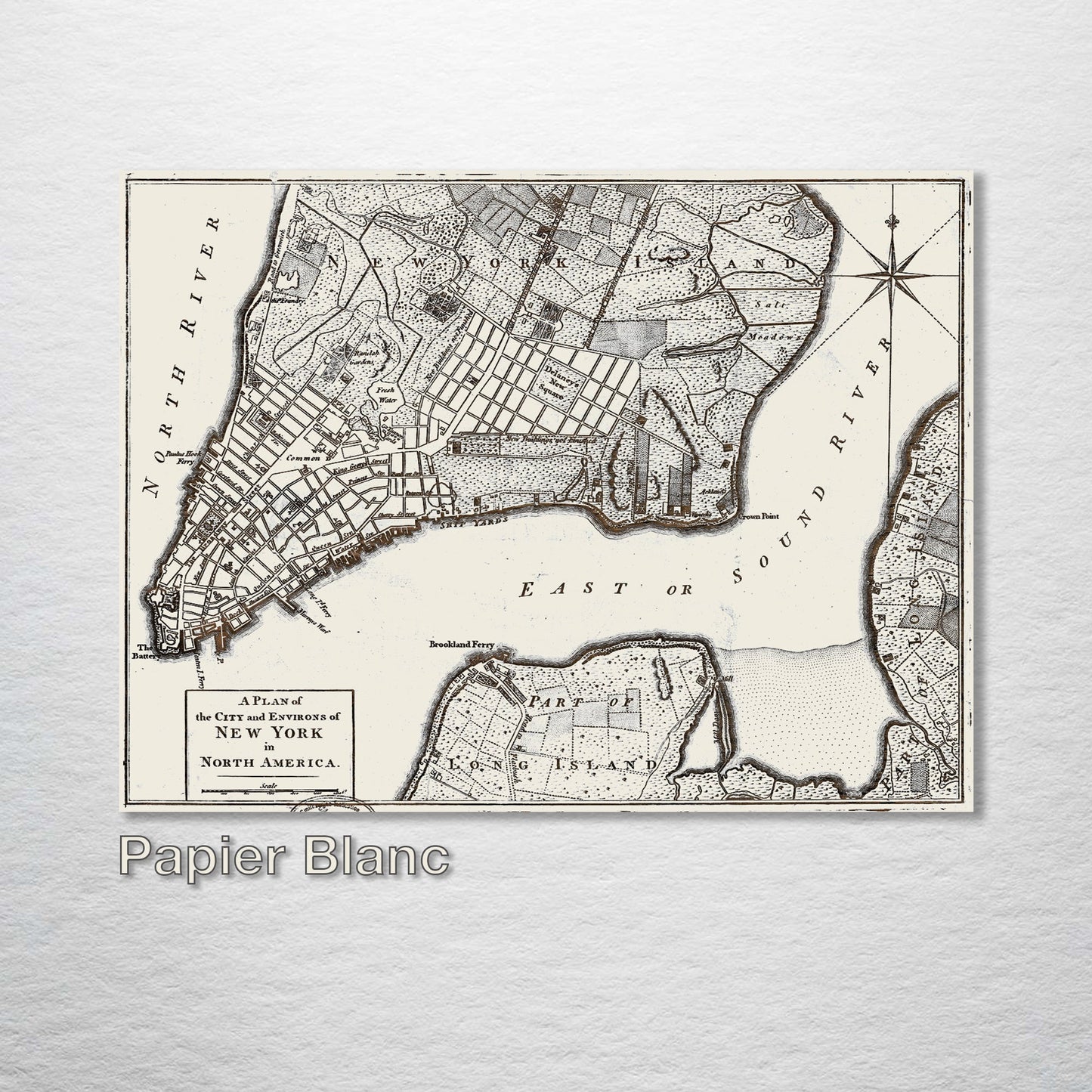 Plan of the City of New York 1776