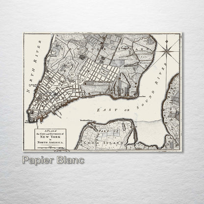 Plan of the City of New York 1776