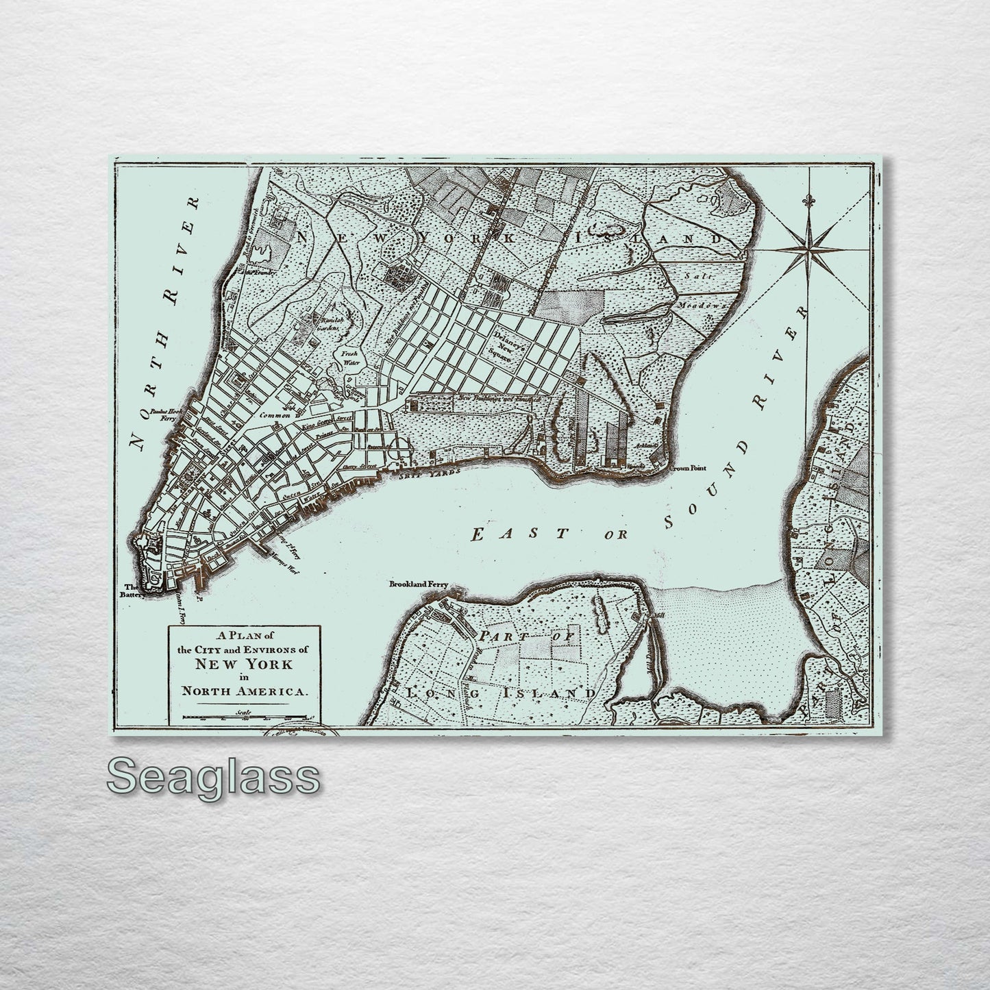 Plan of the City of New York 1776