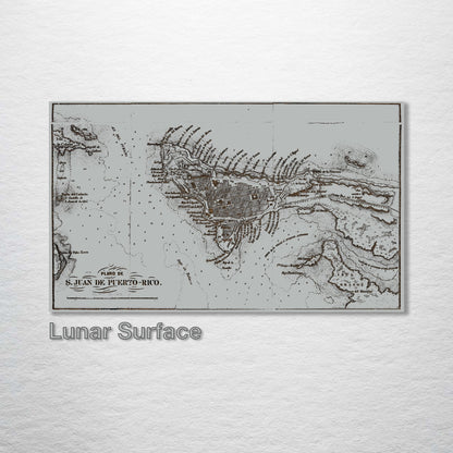 Plano de San Juan Puerto Rico