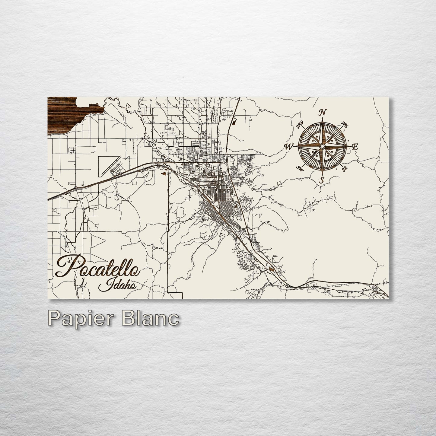 Pocatello, Idaho Street Map