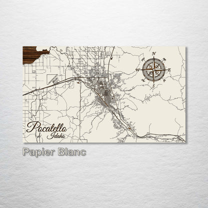 Pocatello, Idaho Street Map