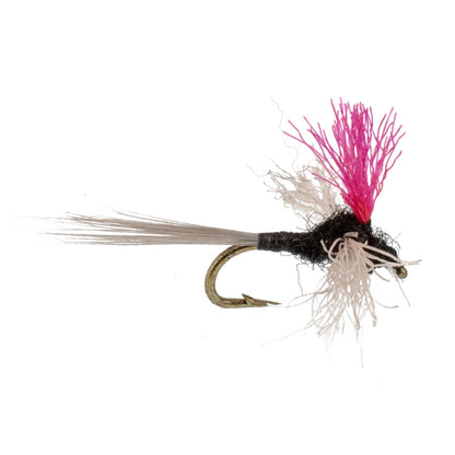 Trico Spinner High Visibility Pink Post 12 Flies Hook Size 22