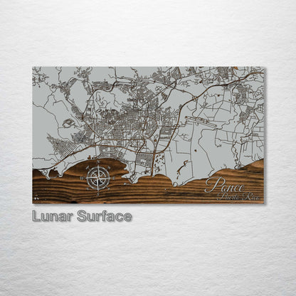 Ponce, Puerto Rico Street Map