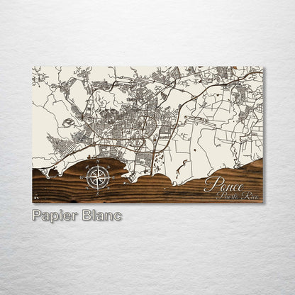 Ponce, Puerto Rico Street Map