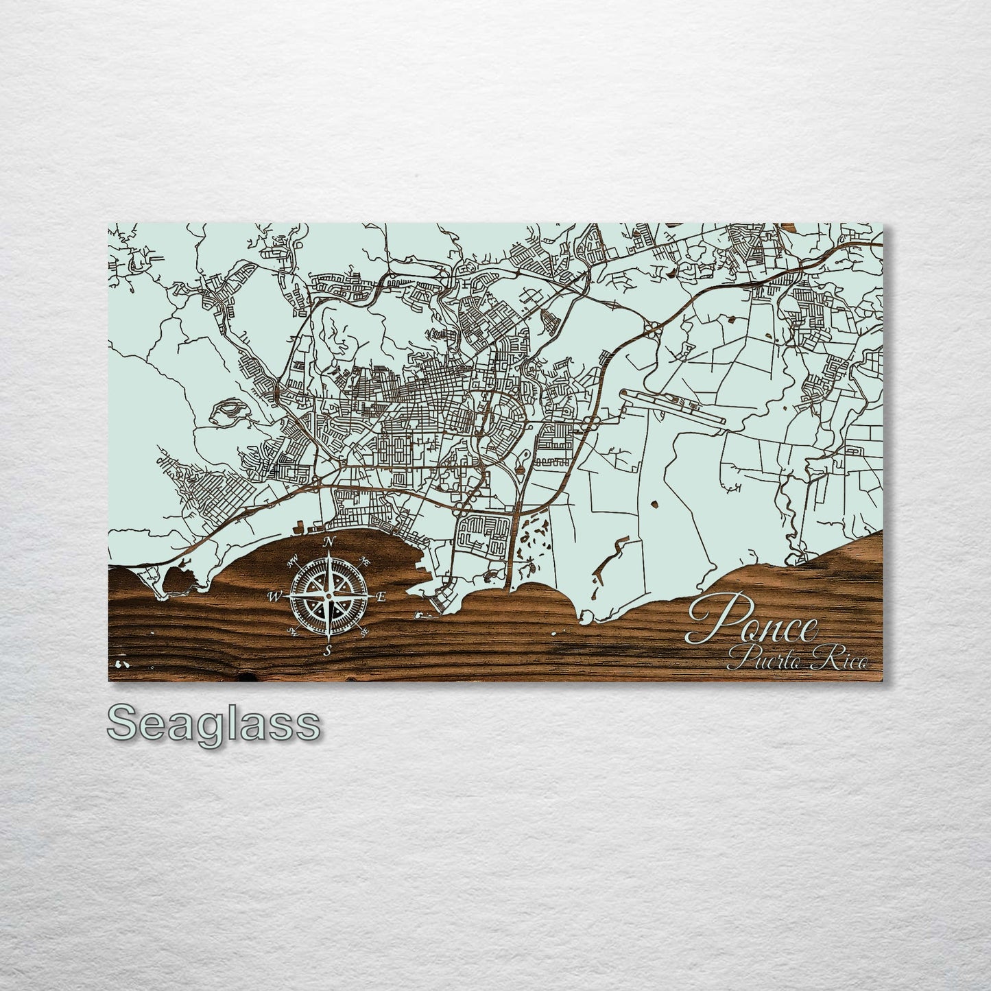 Ponce, Puerto Rico Street Map