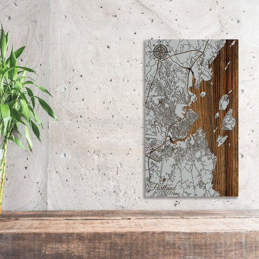 Portland, Maine Street Map