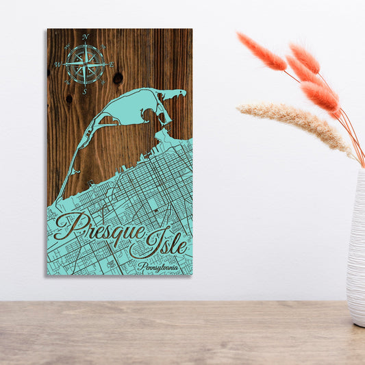 Presque Isle, Pennsylvania Street Map