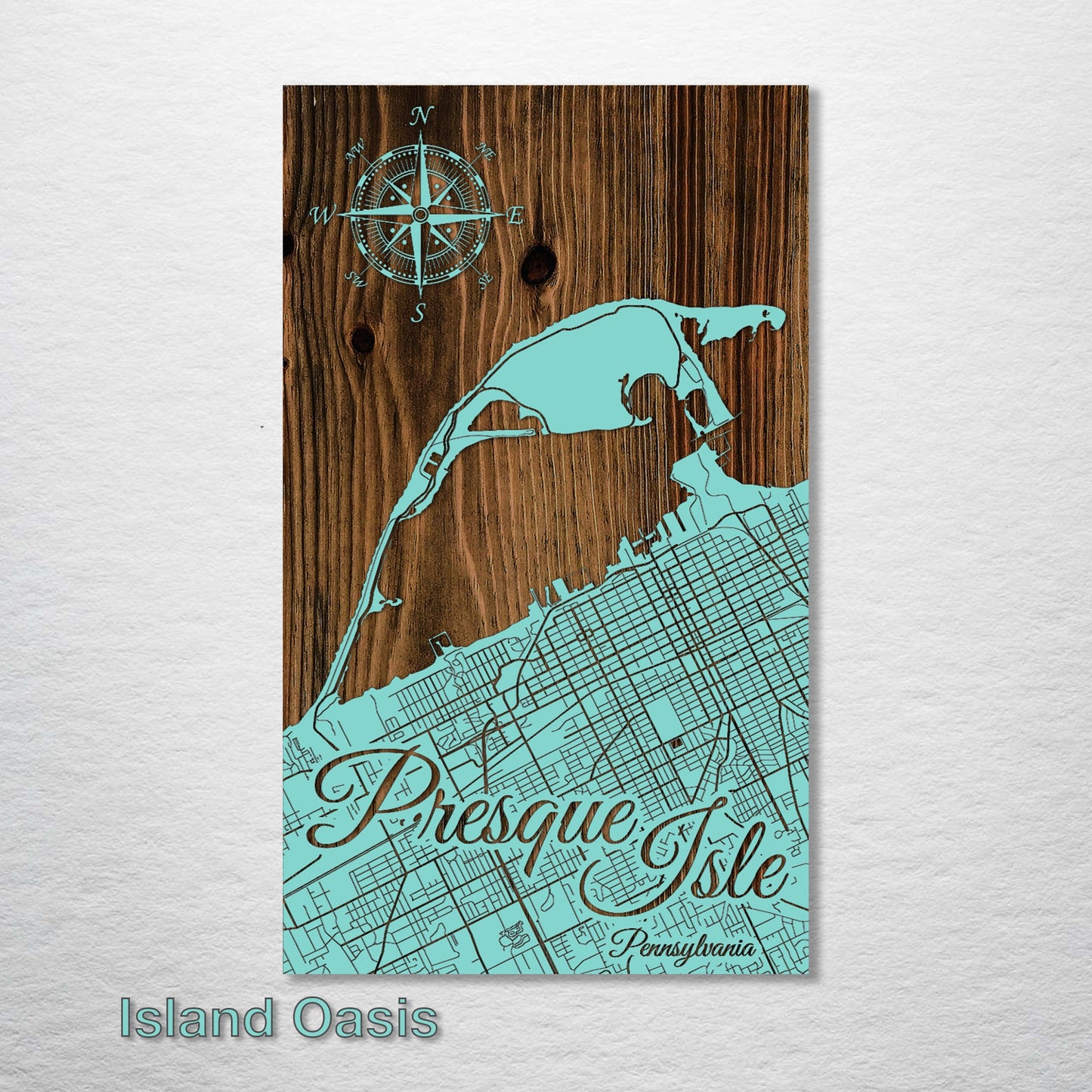 Presque Isle, Pennsylvania Street Map