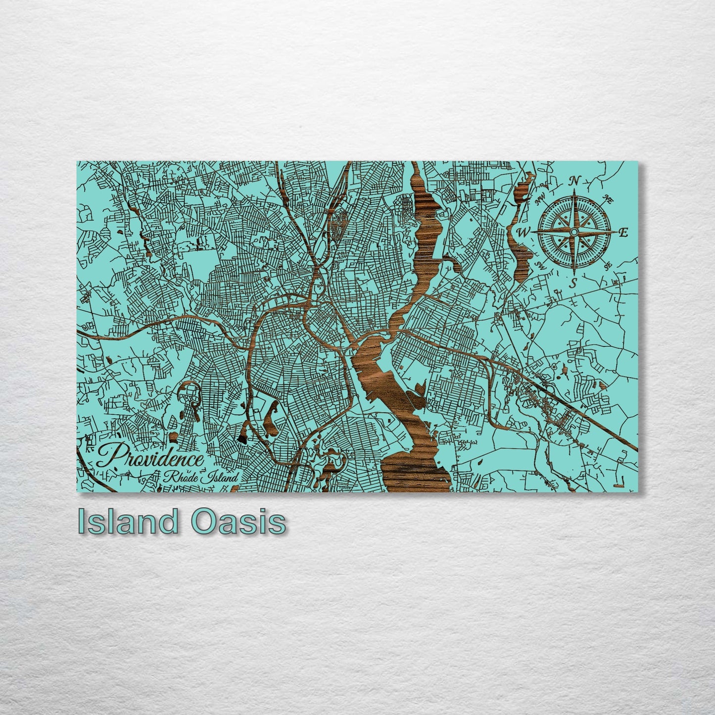 Providence, Rhode Island Street Map