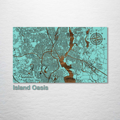 Providence, Rhode Island Street Map