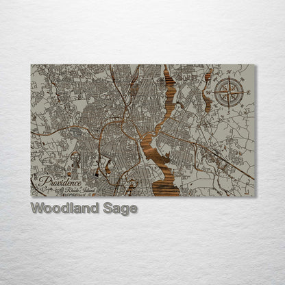 Providence, Rhode Island Street Map