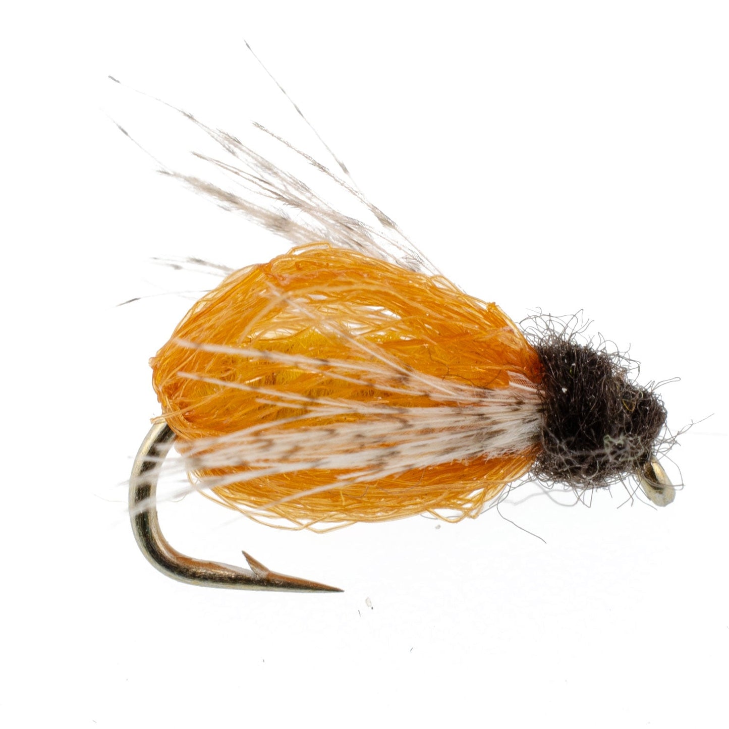 3 Pack LaFontaine Amber Deep Sparkle Caddis Pupa - Hook Size 14