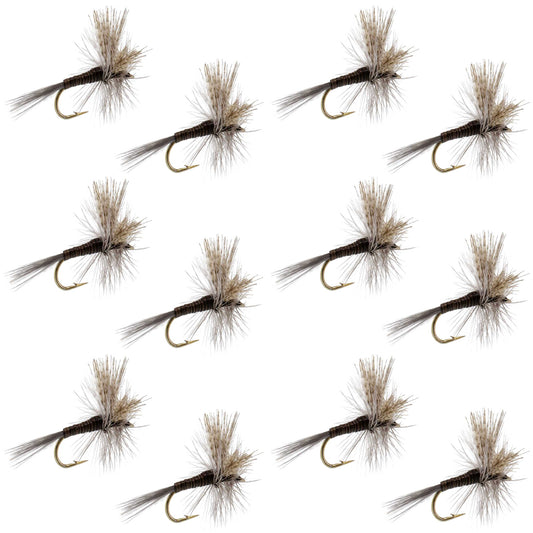 Quill Gordon Classic Dry Fly - 12 Flies Size 18