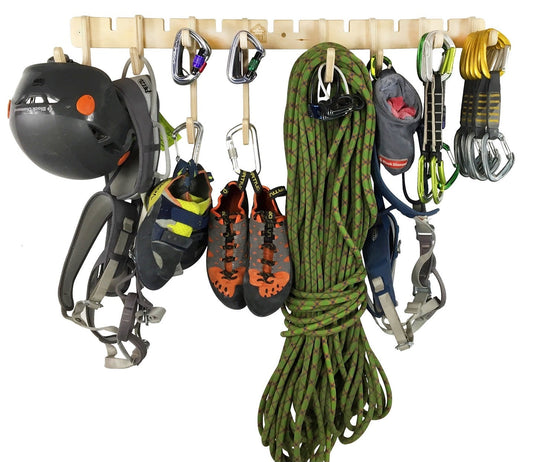 THE ANCHOR climbing gear rack