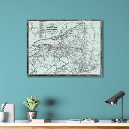 Rail Roads of New York 1870