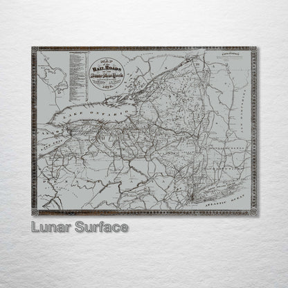 Rail Roads of New York 1870