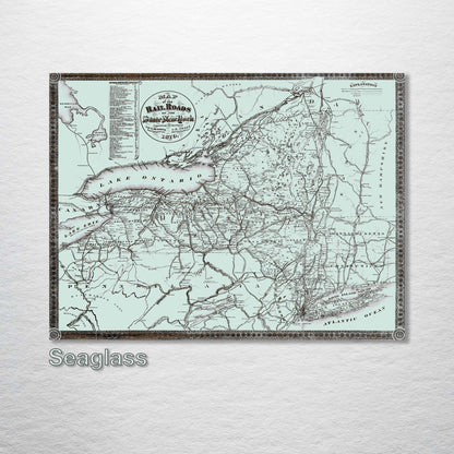 Rail Roads of New York 1870