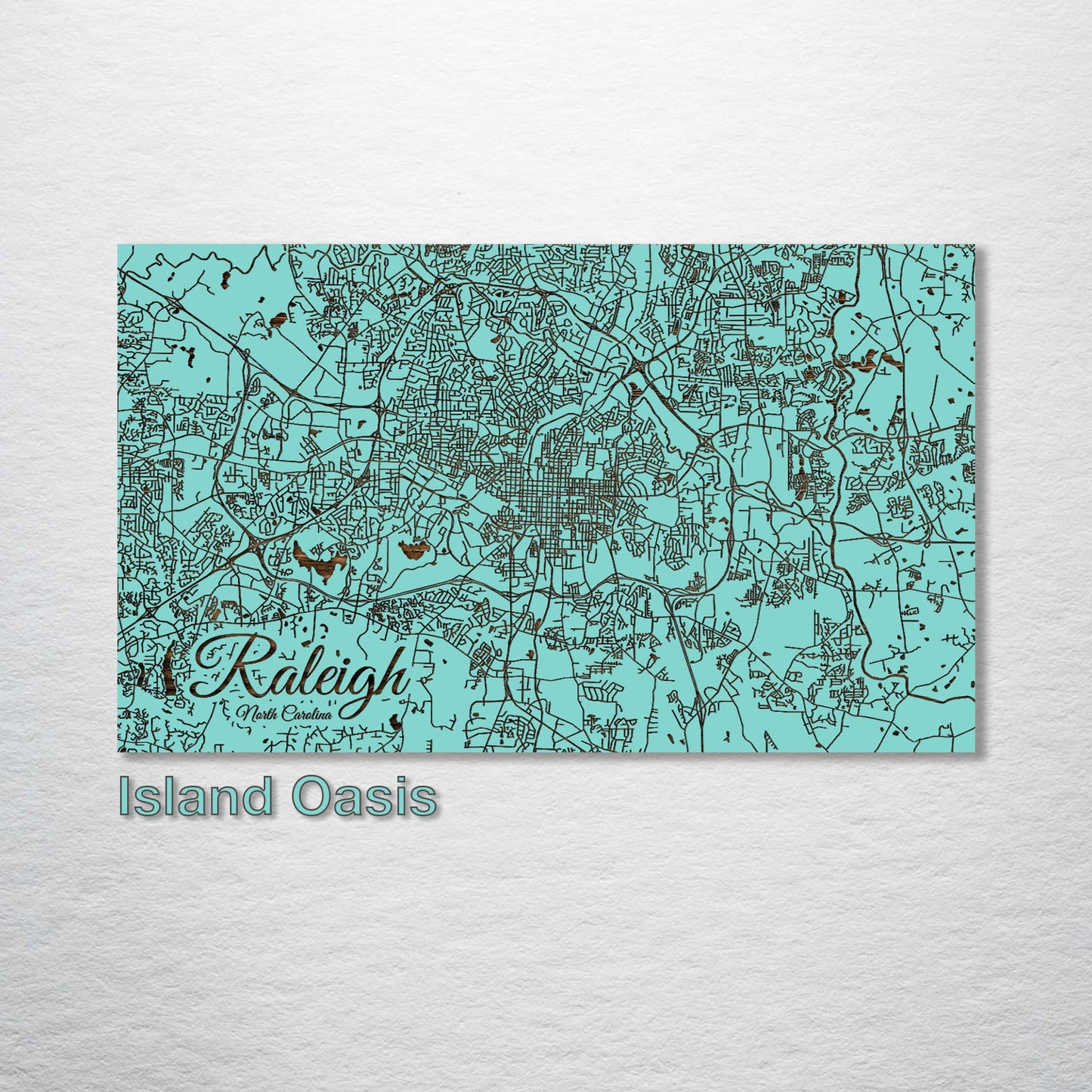 Raleigh, North Carolina Street Map