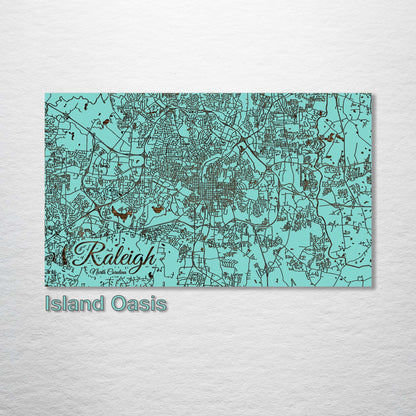 Raleigh, North Carolina Street Map