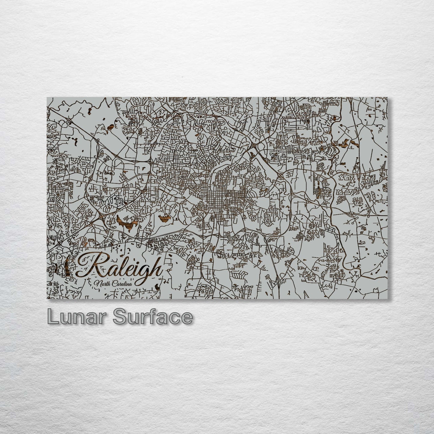 Raleigh, North Carolina Street Map