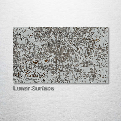 Raleigh, North Carolina Street Map