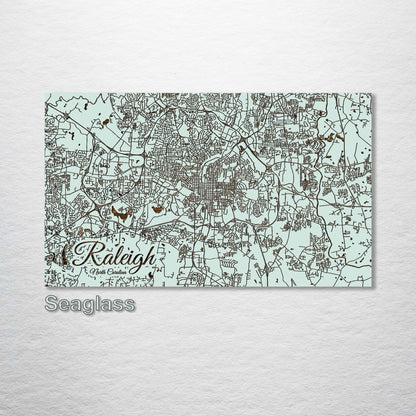 Raleigh, North Carolina Street Map