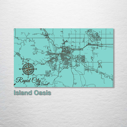 Rapid City, South Dakota Street Map